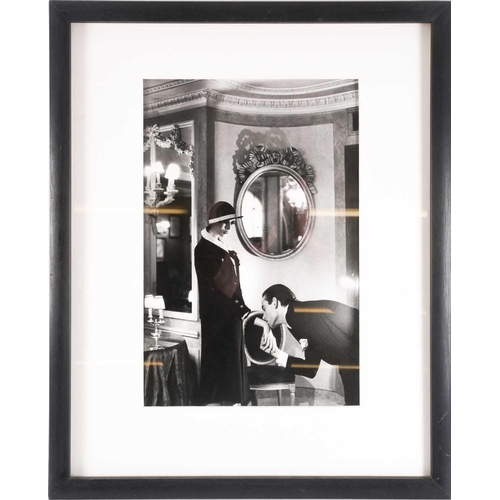 46 - Helmut Newton (German, 1920-2004) 'At Maxims Upstairs' Paris,1978. Gelatin silver print, signed and ... 