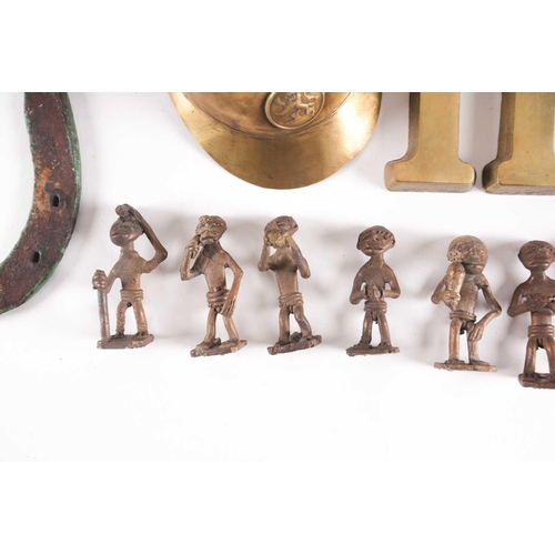 57 - A small collection of decorative items including a Vintage Schwarzer chocolate mould in the form of ... 