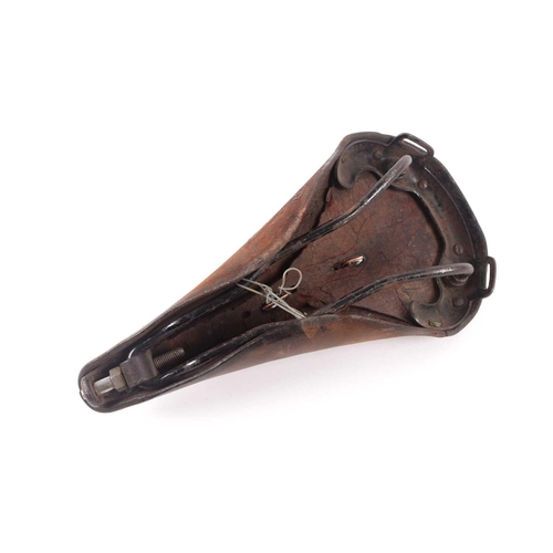 77 - Nancy Fouts (American, 1945-2019) 'Jesus Saddle', 2012, comprised of a vintage leather Brooks bike s... 