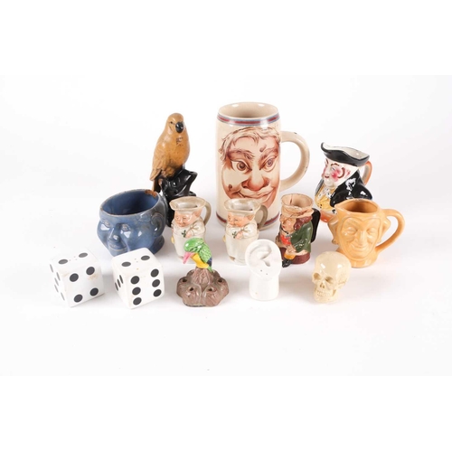 92 - A quantity of early-late 20th-century novelty ceramics to include various small jugs, cruets, etc. m... 