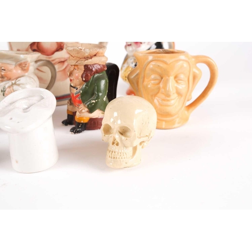 92 - A quantity of early-late 20th-century novelty ceramics to include various small jugs, cruets, etc. m... 