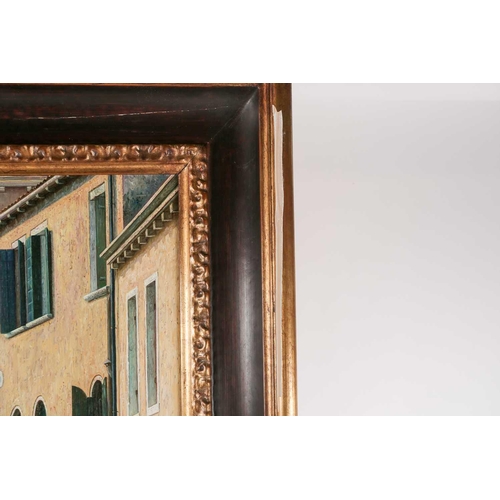 53 - Licio Passon (20th century) Italian, 'Venezia' 1999, a large oil on panel, signed and dated verso, 8... 