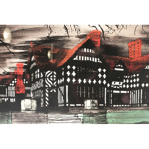 65 - † John Piper (1903-1992), 'Wightwick Manor', 1977, 44/75, signed and numbered in pencil to the margi... 