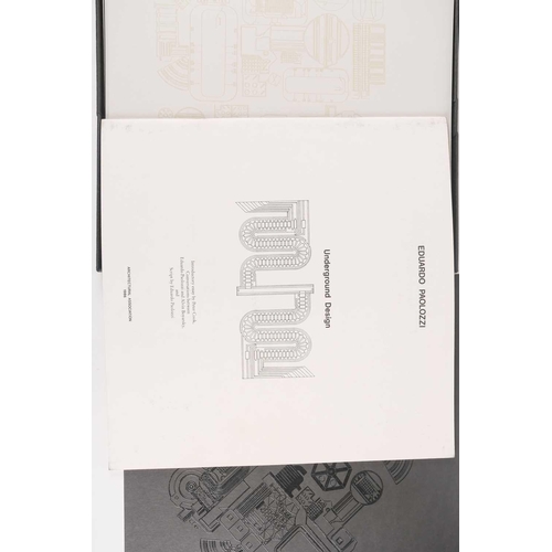 79 - † Eduardo Paolozzi (1924-2005), Underground Design Folio X, 1986, the complete portfolio, 1986, comp... 