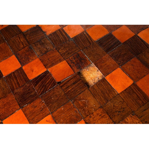 193 - A late 18th-century Maltese walnut and parquetry inlaid chest of drawers. With cubed satinwood and r... 