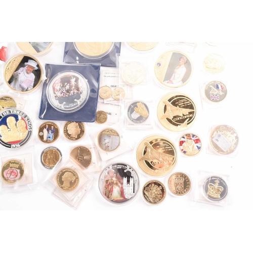 315 - A very large quantity of limited edition commemorative coins, largely Royal and military, most with ... 