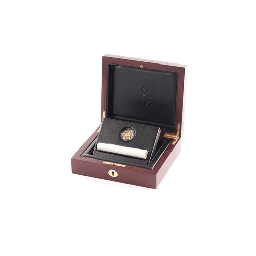 316 - An East India Company 22ct gold Half Mohur, 2013, No.33 of a limited edition of 800, in capsule and ... 