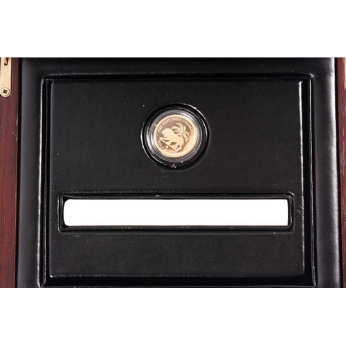 316 - An East India Company 22ct gold Half Mohur, 2013, No.33 of a limited edition of 800, in capsule and ... 
