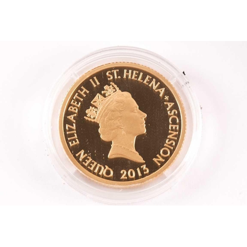 319 - An East India Company 22ct gold One Mohur, 2013, No.130 of a limited edition of 800, in capsule and ... 