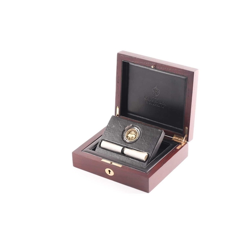 319 - An East India Company 22ct gold One Mohur, 2013, No.130 of a limited edition of 800, in capsule and ... 