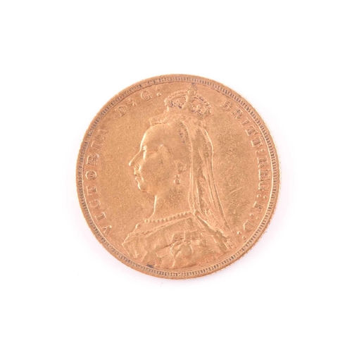 321 - A Victorian sovereign, Jubilee head, 1888.