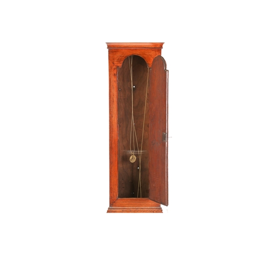 329 - Samuel Elford, a George III oak cased 8-day longcase clock with a silvered and engraved broken arch ... 