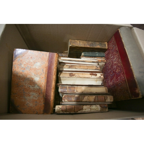 354 - A good collection of decorative bindings and books, 18th century and later, contained in two boxes.