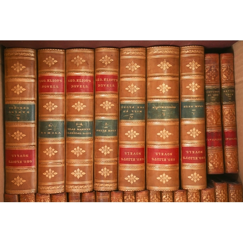 356 - A large quantity of 19th century and later decorative bindings, to include Macauley, Thomas Babingto... 