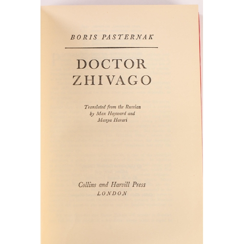 358 - Pasternak, (Boris); Doctor Zhivago, 1st edition in English, translated by Max Hayward and Manya Hara... 