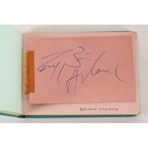 364 - The Beatles: an early 1960s autograph book, containing a tipped-in page featuring the signatures of ... 