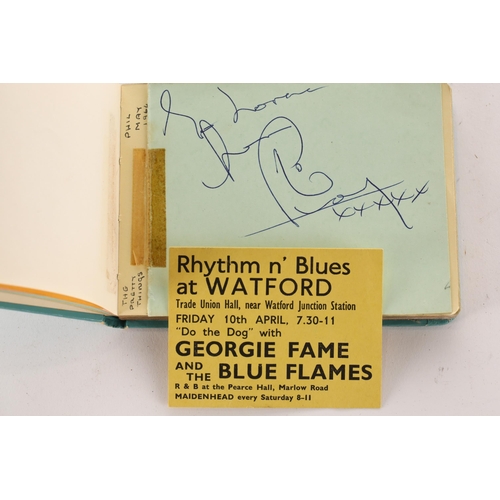 364 - The Beatles: an early 1960s autograph book, containing a tipped-in page featuring the signatures of ... 