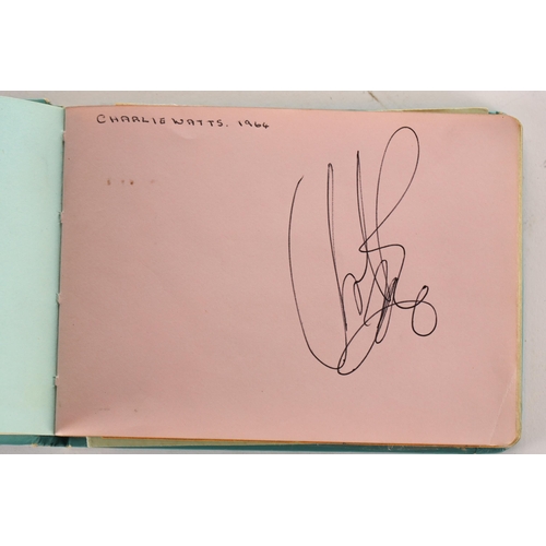 364 - The Beatles: an early 1960s autograph book, containing a tipped-in page featuring the signatures of ... 