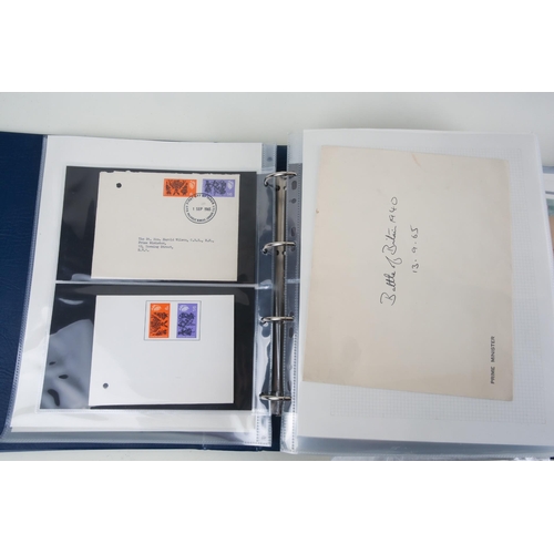 390 - A collection of First Day Covers and presentation packs (1960s) addressed to Harold Wilson as Prime ... 