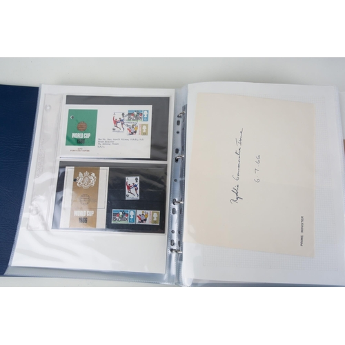 390 - A collection of First Day Covers and presentation packs (1960s) addressed to Harold Wilson as Prime ... 