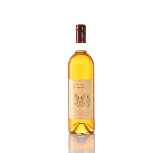 432 - Twelve bottles of assorted wine, to include 2001 Cuvee-Prestige Evans-Flagg Sauternes (x4), 2009 Cha... 