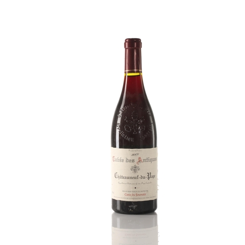 460 - Five bottles of 2005 Chateauneuf du Pape, together with seven further bottles of mixed wine.