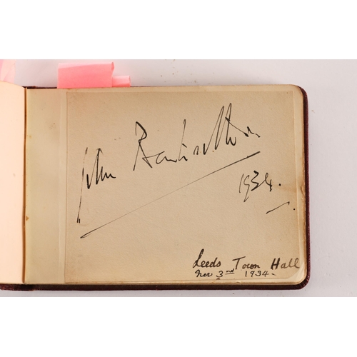 474 - Musical autographs: The autograph album of Joyce Proctor, dated 1936, containing the autographs of m... 