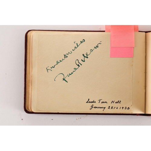 474 - Musical autographs: The autograph album of Joyce Proctor, dated 1936, containing the autographs of m... 