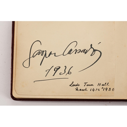 474 - Musical autographs: The autograph album of Joyce Proctor, dated 1936, containing the autographs of m... 