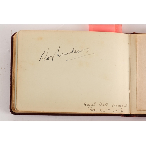 474 - Musical autographs: The autograph album of Joyce Proctor, dated 1936, containing the autographs of m... 