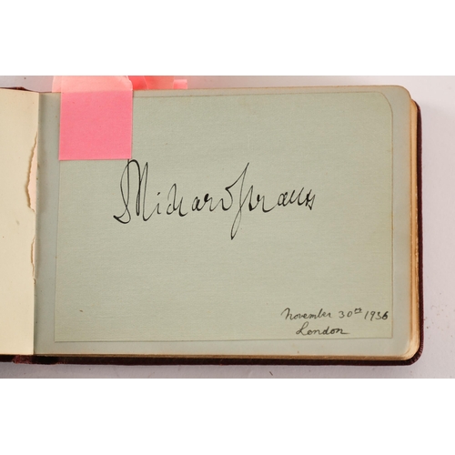 474 - Musical autographs: The autograph album of Joyce Proctor, dated 1936, containing the autographs of m... 