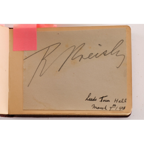 474 - Musical autographs: The autograph album of Joyce Proctor, dated 1936, containing the autographs of m... 