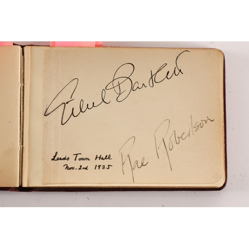 474 - Musical autographs: The autograph album of Joyce Proctor, dated 1936, containing the autographs of m... 