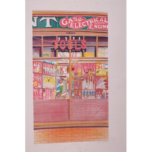 72 - † Glynn Boyd Harte (1948-2003), 'Tool Shop', limited edition lithographic print, signed and numbered... 