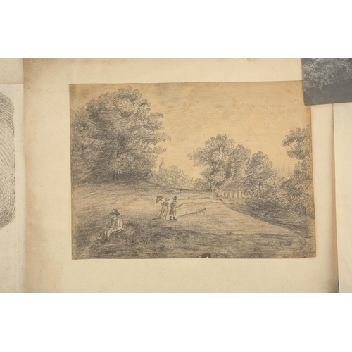 73 - Attributed to Benjamin Robert Haydon (British, 1786-1846), a group of several pencil sketches and pr... 