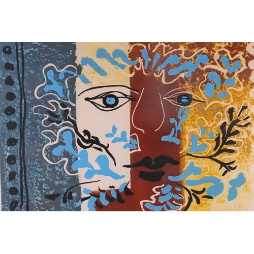 103 - † After John Piper CH (1903-1992), ‘Foliate Head, No.69’, limited edition signed print, numbered 64/... 