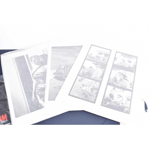 107 - Frank Worth (1923-2000), a group of three limited edition black and white photographs in folio, comp... 