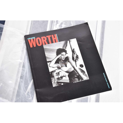 107 - Frank Worth (1923-2000), a group of three limited edition black and white photographs in folio, comp... 