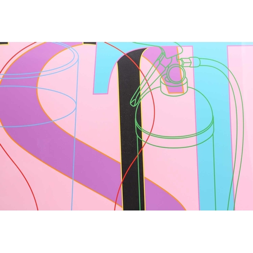 112 - † Michael Craig-Martin (b.1941), 'Lust', from 'Seven Deadly Sins, 2008', limited edition signed scre... 