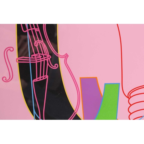 112 - † Michael Craig-Martin (b.1941), 'Lust', from 'Seven Deadly Sins, 2008', limited edition signed scre... 