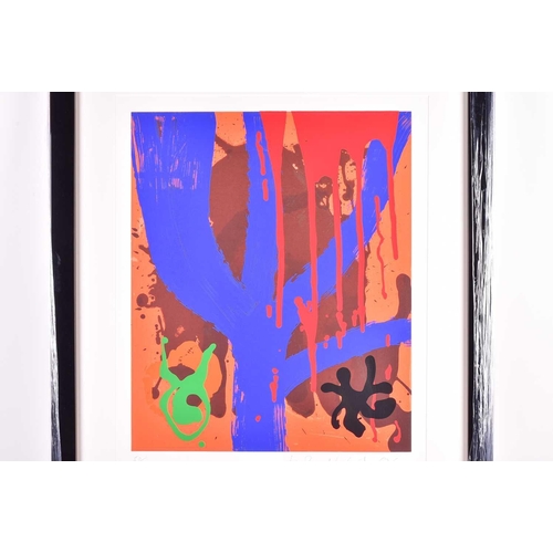 126 - † John Hoyland (1934-2011) Britsh, 'Dream', screenprint in colours, 1996, signed and numbered 50 fro... 