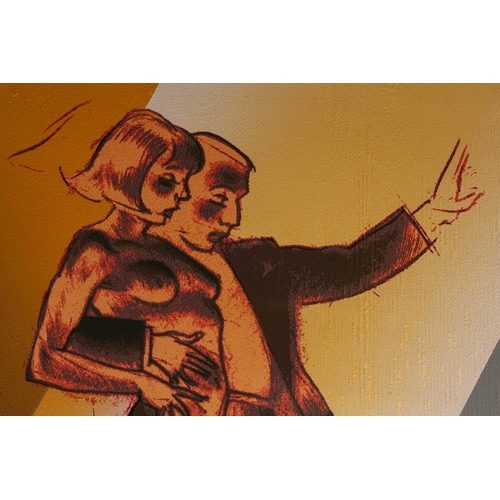 131 - † Allen Jones (b.1937) 'Come Dancing' from 'Sheet Music' 2003, limited edition signed screenprint in... 