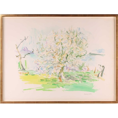 139 - After Oskar Kokoschka CBE (1886-1980) Austrian, ‘Blooming Apple Tree’, limited edition signed lithog... 