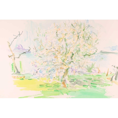 139 - After Oskar Kokoschka CBE (1886-1980) Austrian, ‘Blooming Apple Tree’, limited edition signed lithog... 