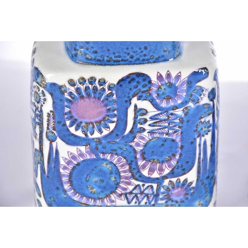 505 - Four pieces of Royal Copenhagen aluminia faience by Nils Thorsson, lot consists of two vases & two d... 