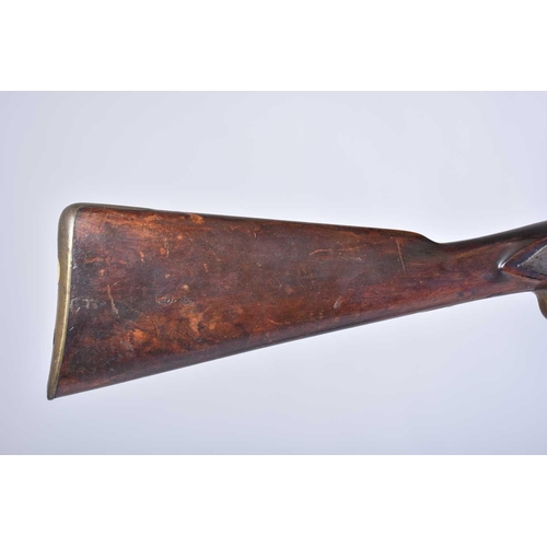 550 - A Victorian short land pattern flintlock 