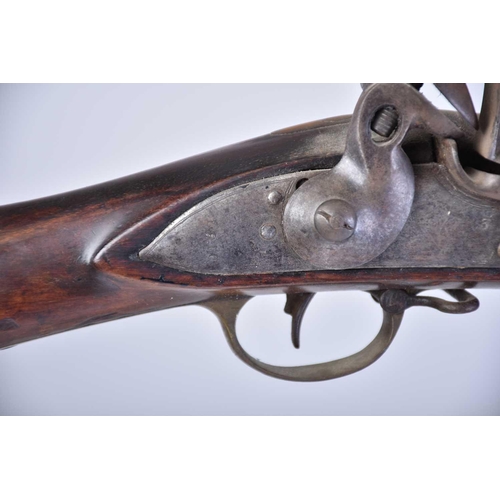 550 - A Victorian short land pattern flintlock 