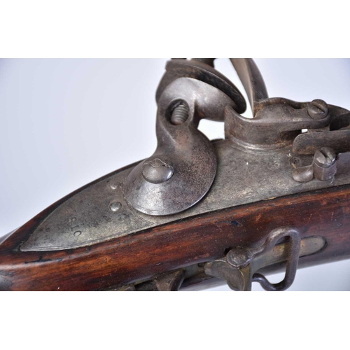 550 - A Victorian short land pattern flintlock 