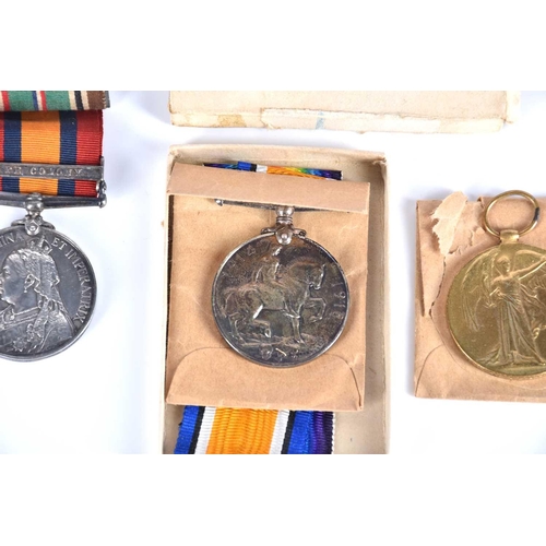 553 - A Queen Victoria South Africa medal, awarded to 5836 Pte G Howard The Queens, with Cape Colony clasp... 