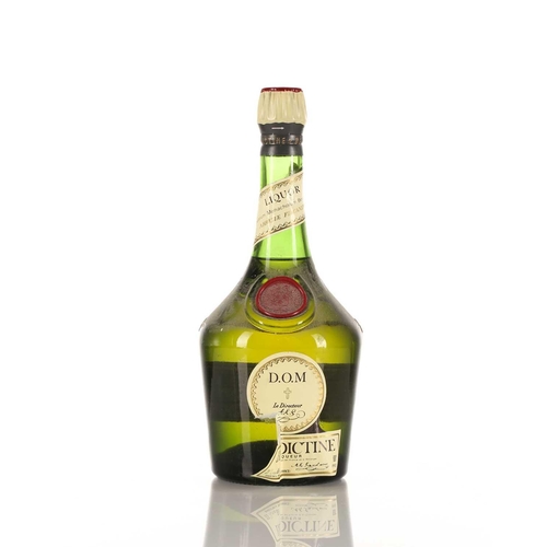 558 - A bottle of 1960 Armagnac de Montal, together with five bottles of D.O.M. Benedictine, two bottles o... 